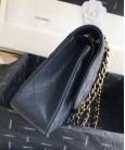 Сумка Classic Flap Bag Caviar Medium Navy Blue